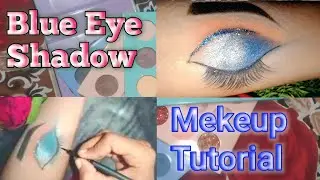 How to Wear Blue Eyeshadow (Colorful Makeup Tutorial)  #yourartist #blueeyeshadow