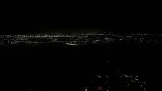 Dji mini 3 pro drone night shot with a creepy spin