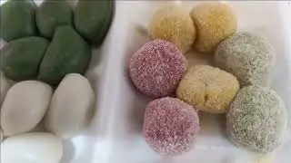 재래시장 떡