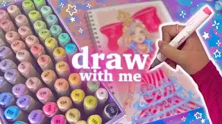процесс рисования 🌷 фан-арт ever after high