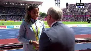 The ultimate moment of Pride   moment Priyanka Goswam bags a Silve medal #commonwealthgames2022 #cwg