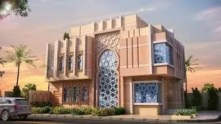 Modern Building Design - Archicad 20 - part 2 - Making the customized window frame