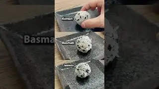 How sticky is Korean Rice? #stickyrice #Koreanrice #shortgrain #short-grain