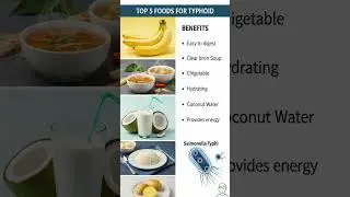 Top 5 Foods for Fast Typhoid Recovery | #health #typhoid