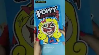 Making Poppy Playtime Chapter 3 Game Book 😱😈👄 #1 #shorts #poppyplaytime #catnap #fnf
