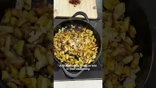 Daniel Fast - Southern Skillet Potatoes with Thyme