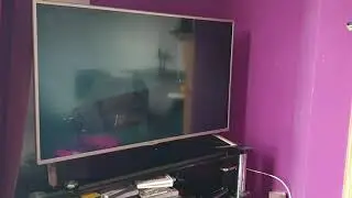 LG tv with a dim screen and the repair . 