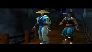 Raiden Gameplay (2) musuhnya makin gila Ultimate Mortal kombat Shaolin monk mod AetherSX2