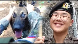 Here's What Happens When A Military Dog Trainee Meets A Dog Handler Trainee | Kritter Klub