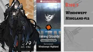 Arknights CC - Windswept highland (Risk 7) Daily map clear #12