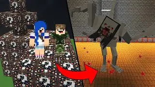 MINHA AMIGA ME MANDOU UM LUCKY BLOCK ESTRANHO | MINECRAFT ILHA LUCKY BLOCK