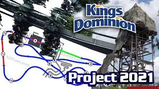 Is Kings Dominion Adding a B&M Wing Coaster in 2021 to Replace Volcano?