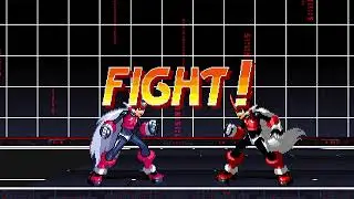Ikemen GO - Megaman Zero против Mythos Zero