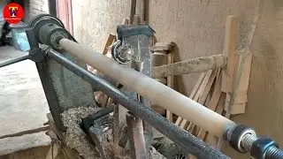 Simple tool for holding wood lathe 🔴 Woodworking talent