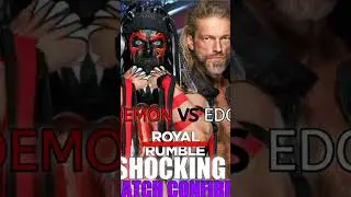 DEMON FINN BALOR VS EDGE AT ROYAL RUMBLE, #youtubeshorts #youtube #shorts #wwe #wrestlingpaknews