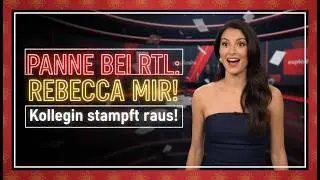 Peinliche Live Panne bei RTL Rebecca Mir liefert TV Moment zum Schmunzeln