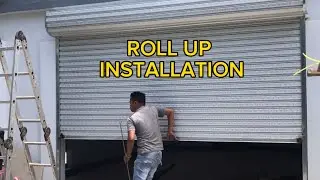 ROLL UP DOOR INSTALLATION /// KUYA REBORN WELDING & D.I.Y is live!