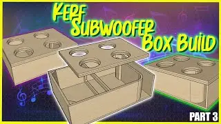 Kerf Subwoofer Box Build! (Part 3) LIVE WITH CUSTOMLOWZ EP35