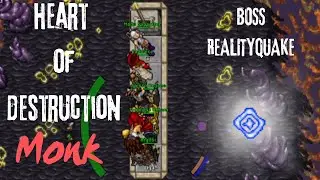 TIBIA GLOBAL MONK 670 - HEART OF DESTRUCTION - BOSS GT REALITYQUAKE