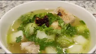 Viet Style Pork rib & Gourd Soup to warm up the soul!