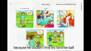 Flyers 2 speaking test 2, telling a story 