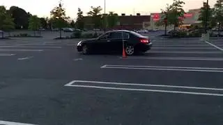 Two Point Reverse Parking practise for MVA Road Test