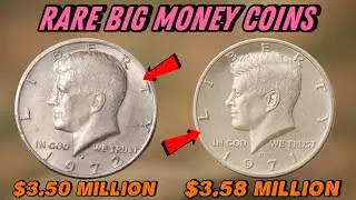 Самые ценные монеты в полдоллара! 1971-D и 1972-D стоят БОЛЬШИХ денег &ndash; редкая монета в полдоллар...