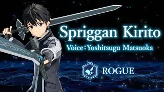 SWORD ART ONLINE Fractured Daydream &mdash; Spriggan Kirito Character Trailer