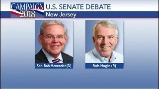 New Jersey Senate Debate Bob Menendez vs Bob Hugin Oct 24, 2018