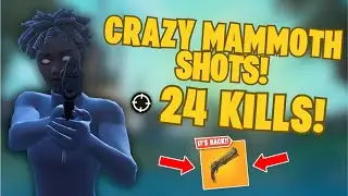 My Insane 24 Kill Game Using The Mammoth!