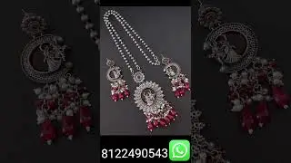Exclusive celebrity Oxidised silver jewellery collection 24-3-25#lakshara #jewellery #oxidised