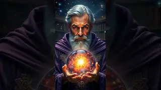 *Ancient Wizard Creates Universe with Magic Crystal | Epic Cosmic Transformation**