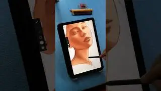 Infinite painter Shading tutorial for beginners [part-1]  #infinitepaintertutorial #shorts