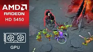 DOTA 2 Gameplay Radeon HD 5450