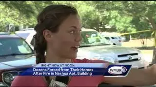 Fire leaves as many as 80 homeless in Nashua