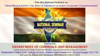 Viksit Bharat @2047 The Role of Commerce in India&rsquo;s Economic Transformation