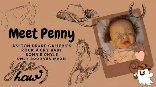 Ashton Drake Galleries | Bonnie Chyle | Rock A Cry Baby | Meet Penny