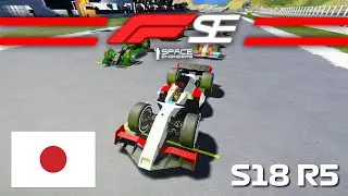 F1 In Space Engineers | Suzuka Full Race Highlights |  S18 R5
