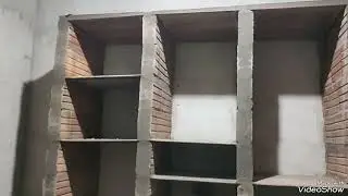 1° Etapa.Como Fazer um Guarda Roupa de Tijolo (bloco)(E Sobra de Cerâmicas  (alvenaria)