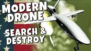 KSP - Modern Drone - Search & Destroy