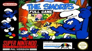 The Smurfs [SNES] Gameplay Walkthrough FULL GAME [4K60ᶠᵖˢ🔴]