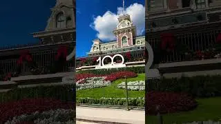 Magic Kingdom Christmas - Beautiful Christmas Decoration. #magickingdom #christmas
