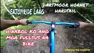 hardtail downhill. dartmoor hornet@ mangima bike park.