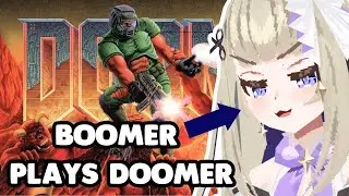 Boomer VTuber Plays THE Boomer Shooter for the 1st Time!
