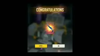 NEW WEAPON ROYALE GUN ONE SPIN TRICK OPEN FREE FIRE LOVER #shorts #short