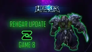[Alpha - HOTS] Rehgar Update - Game 8 - Gazlowe