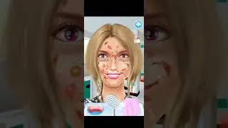 (ASMR ) treatment acne,big blackhead removal animation smile bam asmr satisfying and relaxing 😌