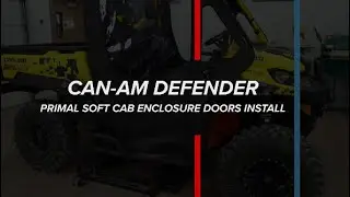 How to Install SuperATV's Soft Cab Enclosure Doors on the Can-Am Defender