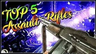 TOP 5 BEST ASSAULT RIFLES IN COD WW2 ZOMBIES - THE FINAL REICH