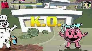 AN Mugen Request #1528: Kool Aid Man & Pillsbury Doughboy VS Blossom, Buttercup, Bubbles